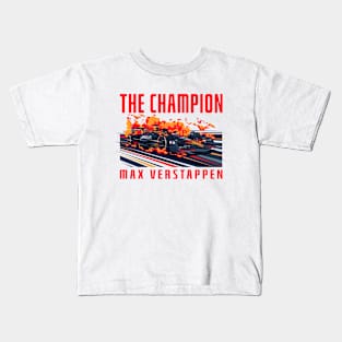 Formula One Max Verstappen car Kids T-Shirt